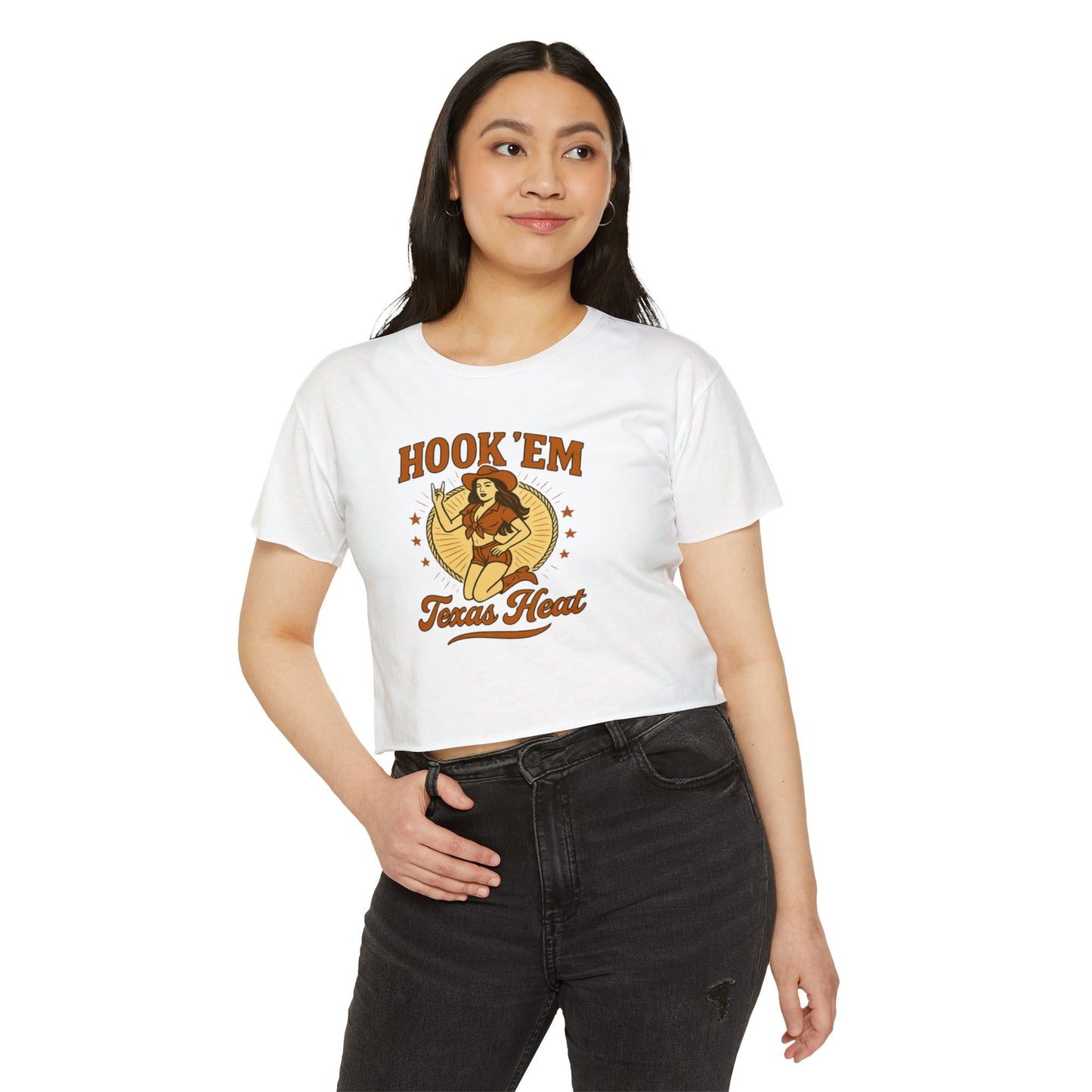 Texas Heat Gameday Crop top