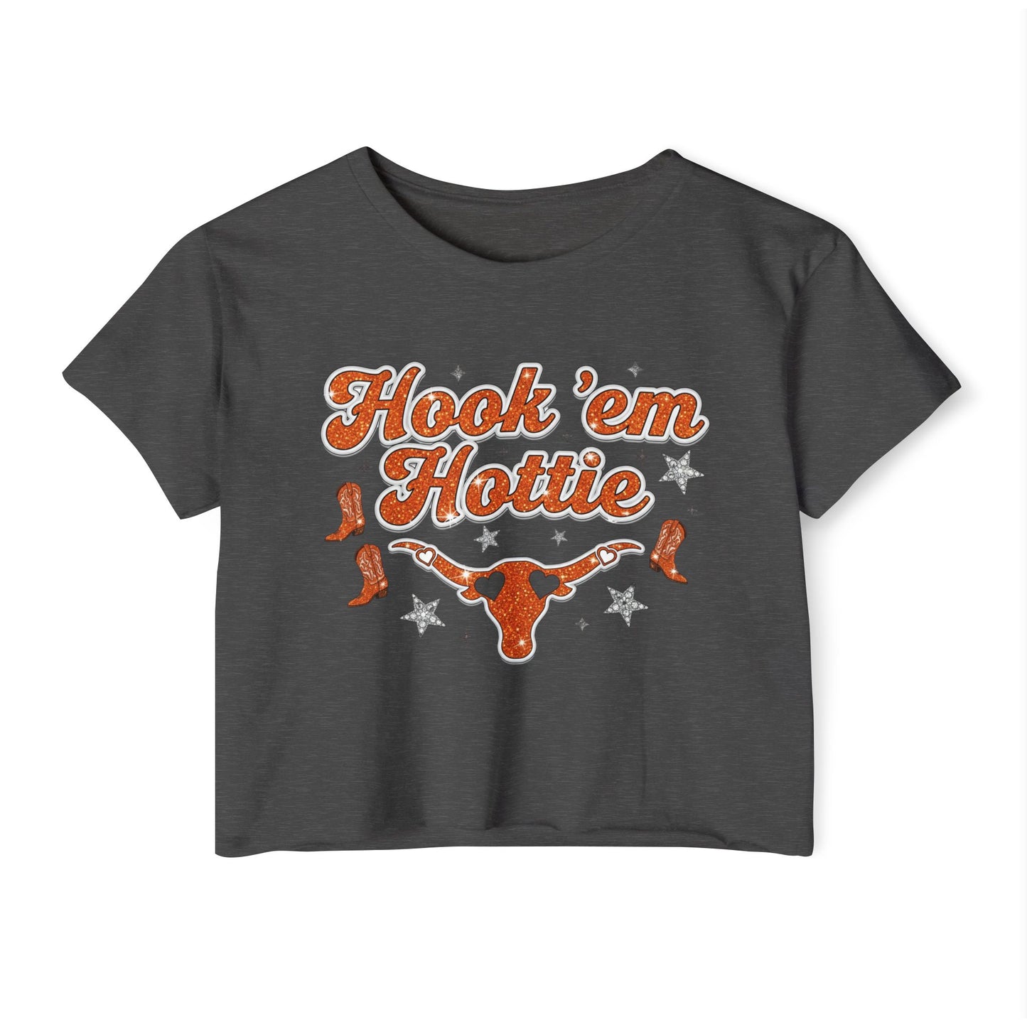 Hook'em Hootie Texas Crop Top