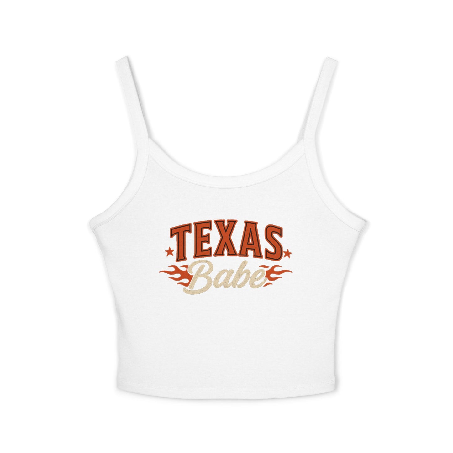 Texas Babe On Fire Strap Tank Top
