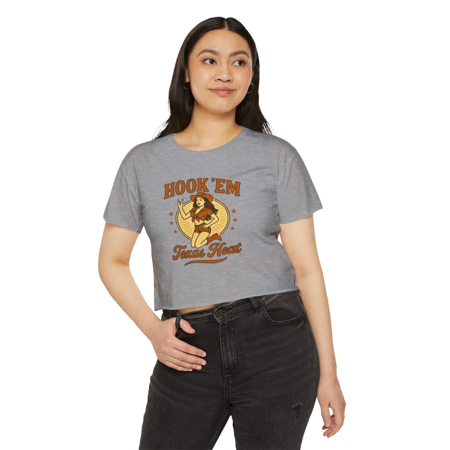 Texas Heat Gameday Crop top
