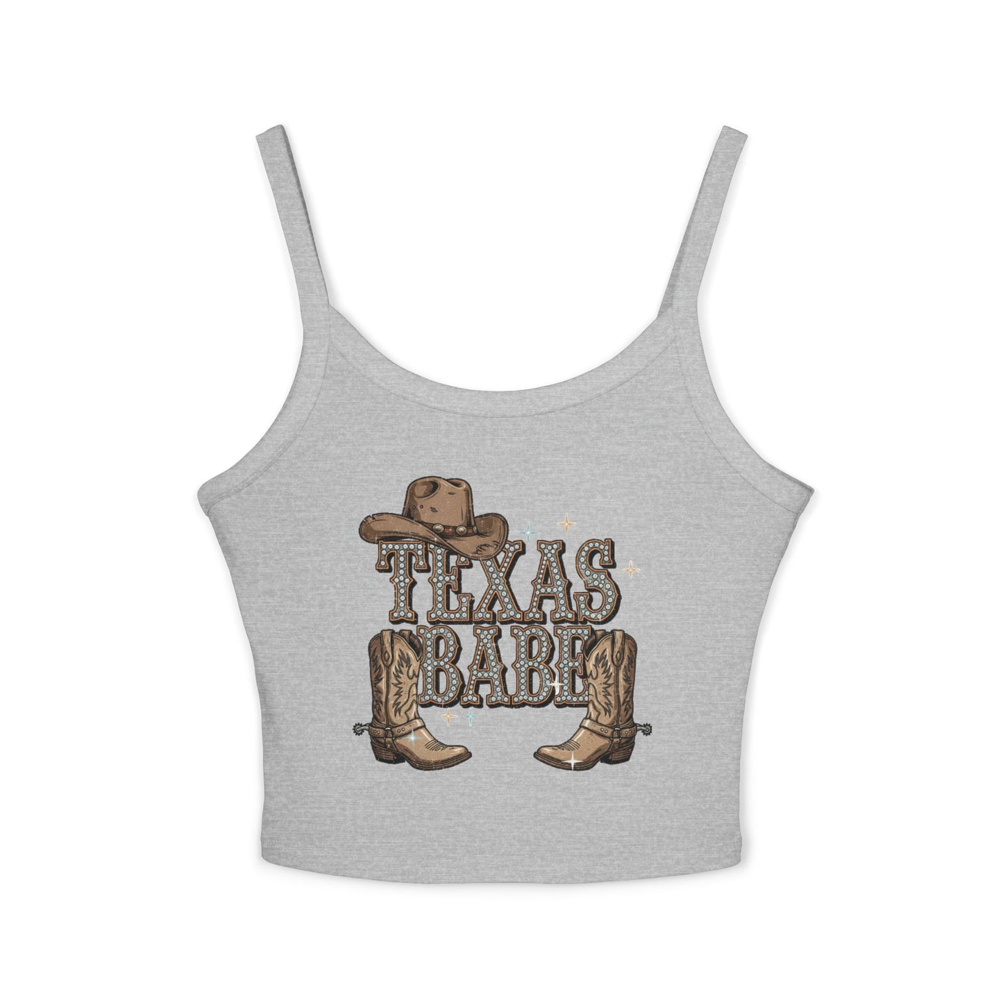 Texas Babe Spaghetti Strap Tank Top