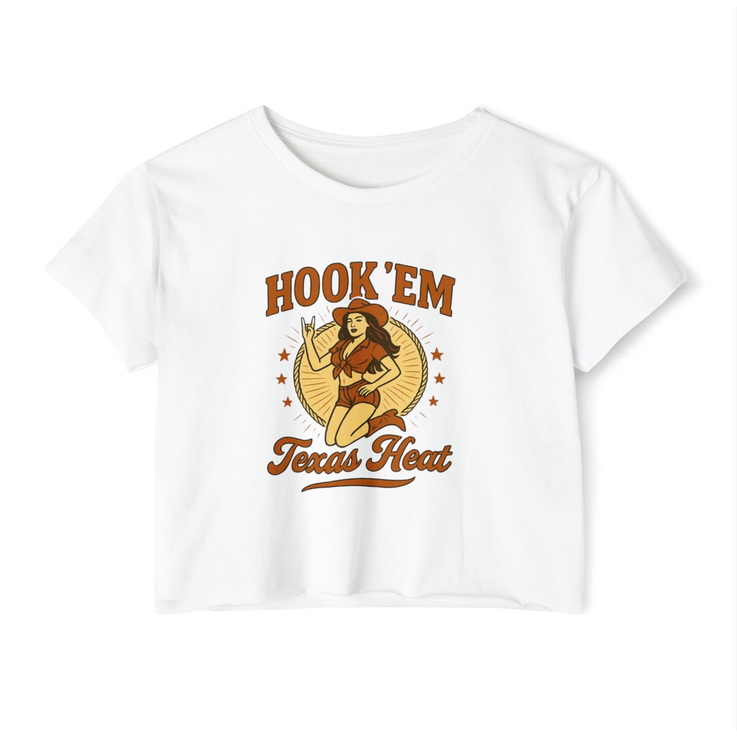 Texas Heat Gameday Crop top