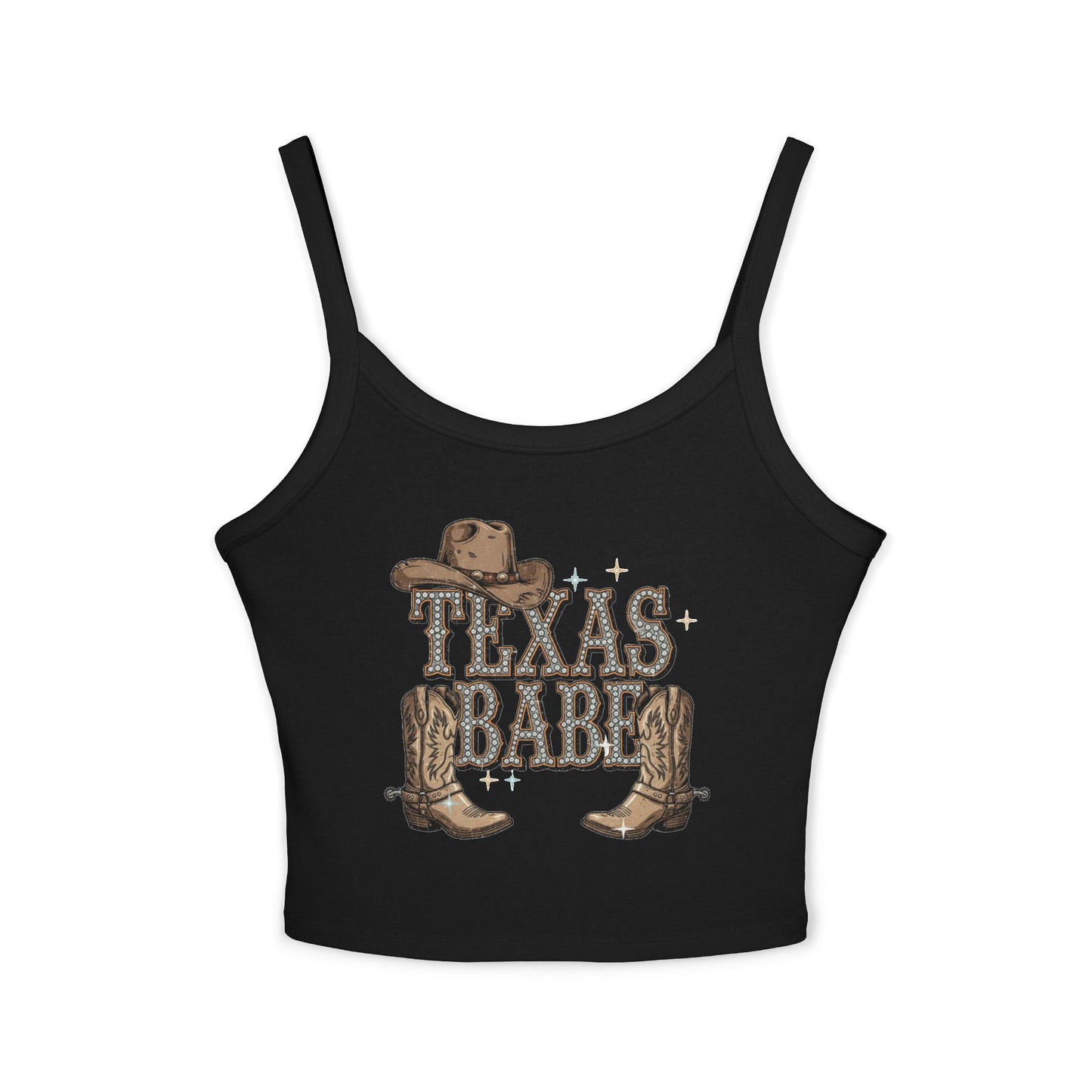 Texas Babe Spaghetti Strap Tank Top