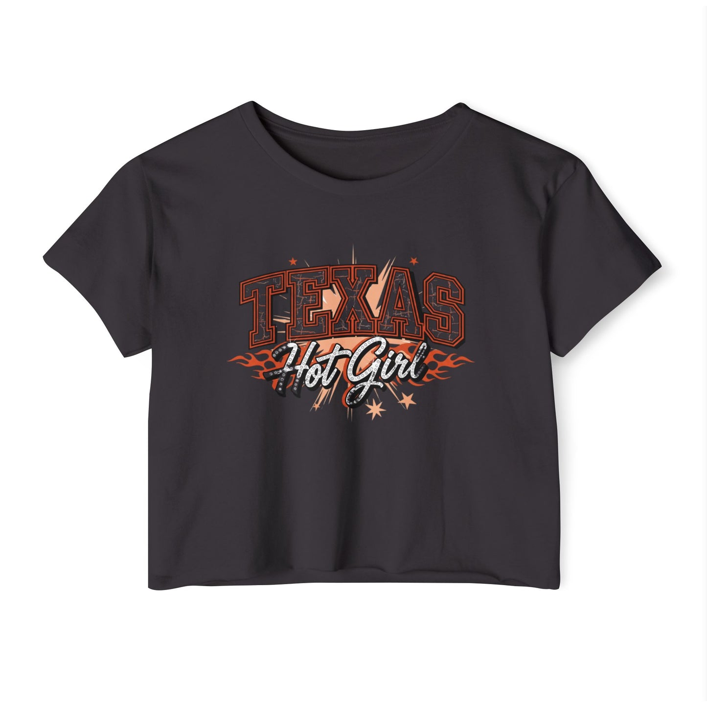 Texas Hot Girl Women's Festival Crop Top