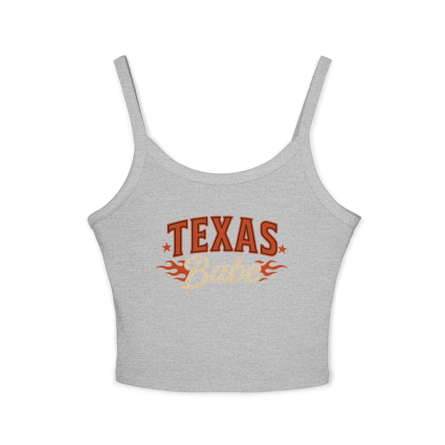 Texas Babe On Fire Strap Tank Top
