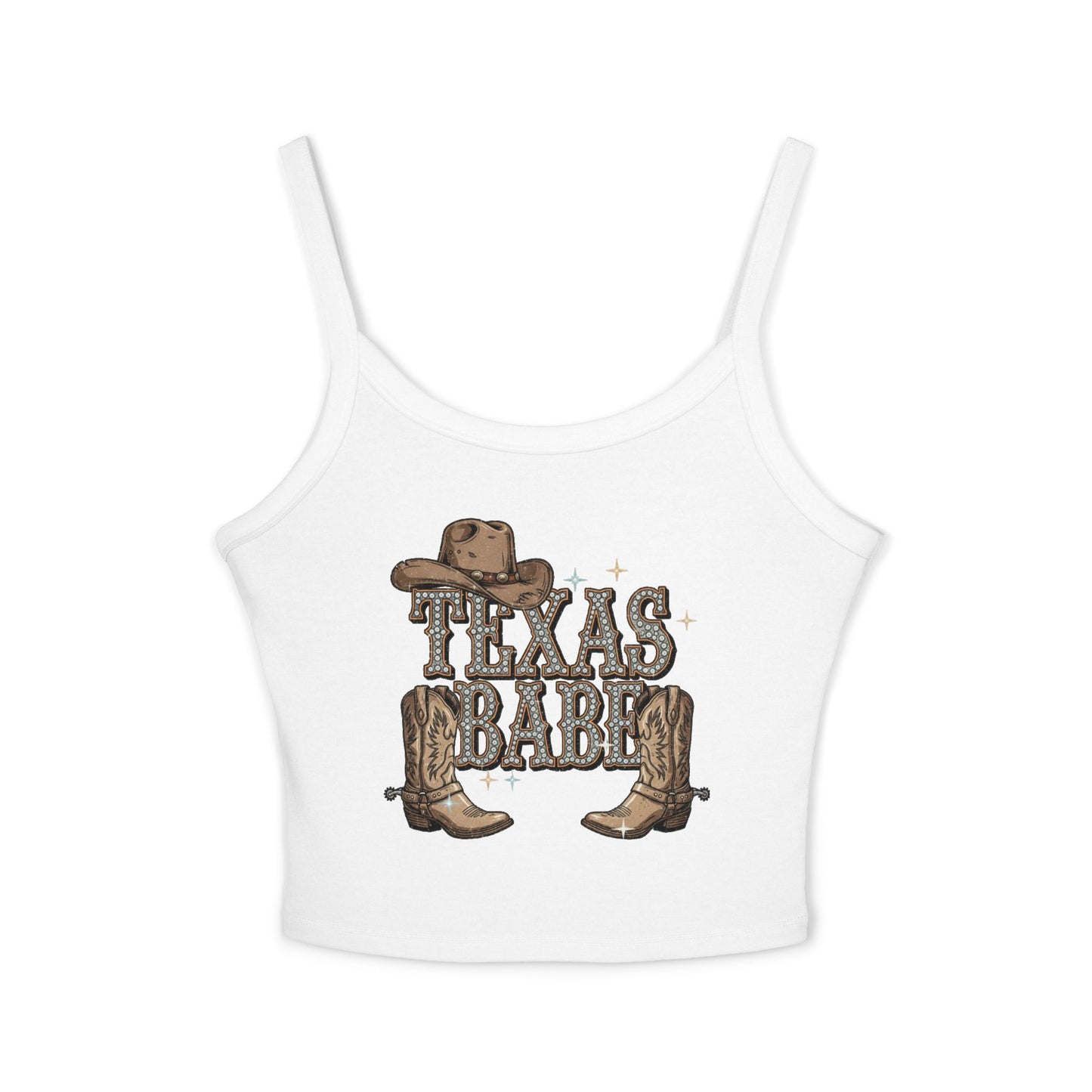 Texas Babe Spaghetti Strap Tank Top