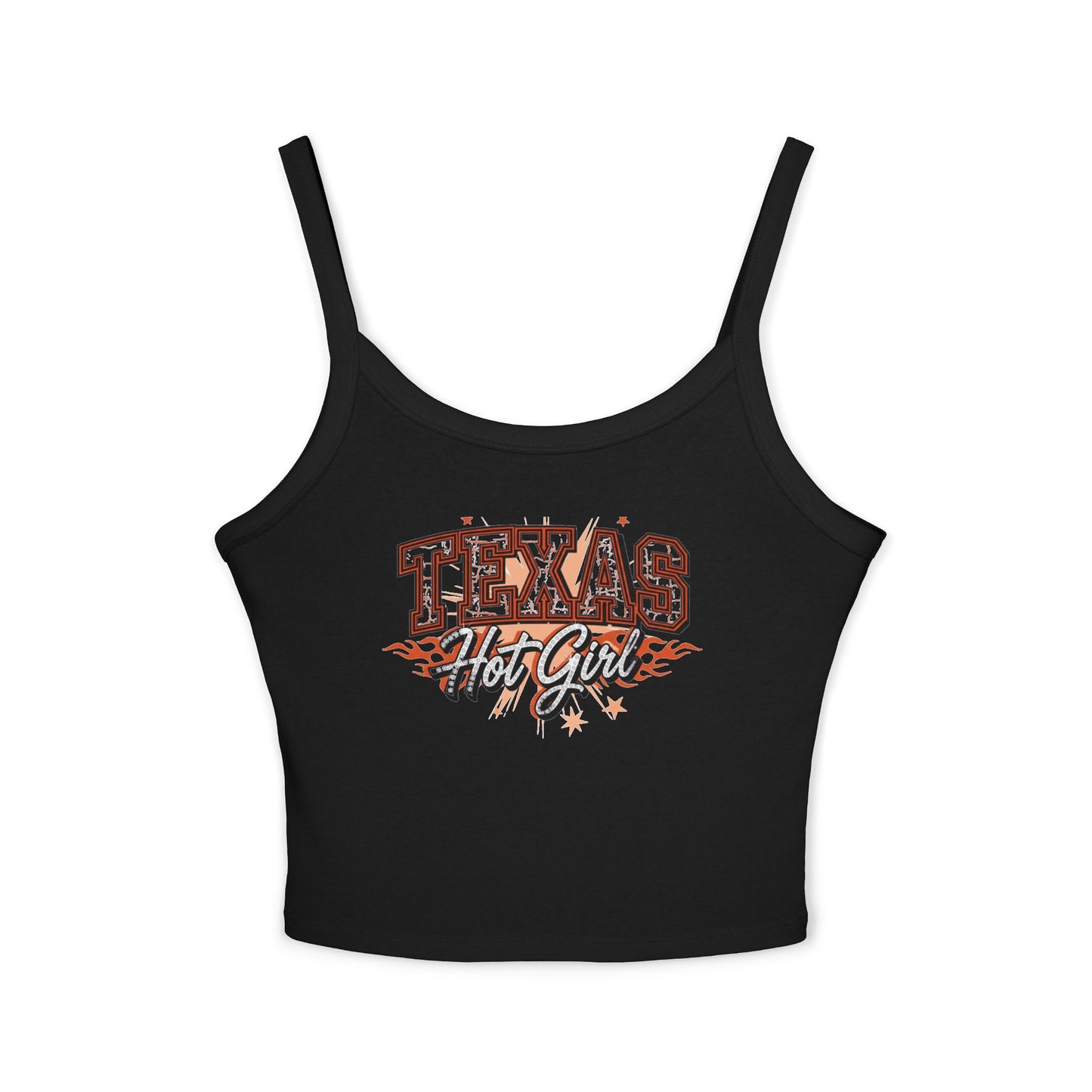 Texas Hot Girl Spaghetti Strap Tank Top