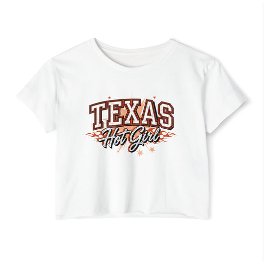 Texas Hot Girl Women's Festival Crop Top
