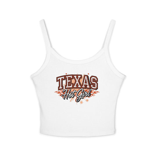 Texas Hot Girl Spaghetti Strap Tank Top