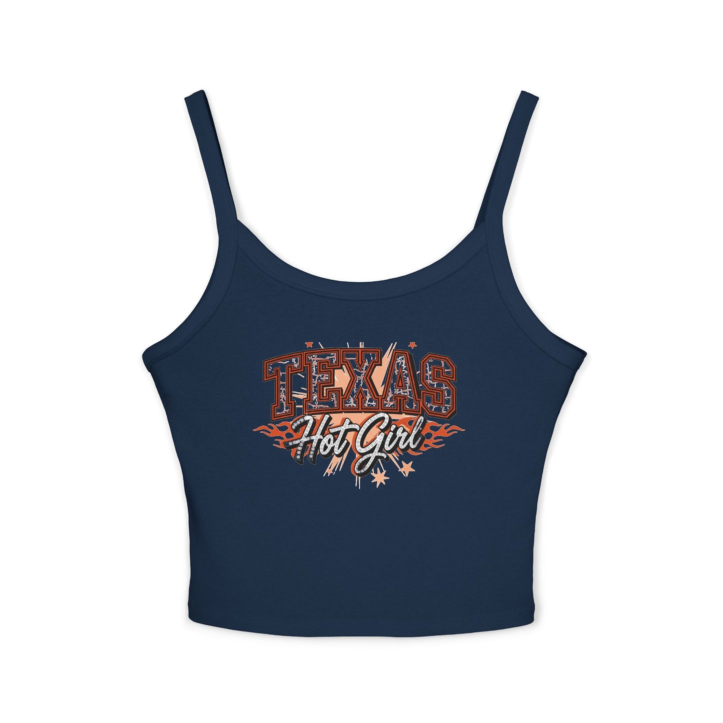 Texas Hot Girl Spaghetti Strap Tank Top
