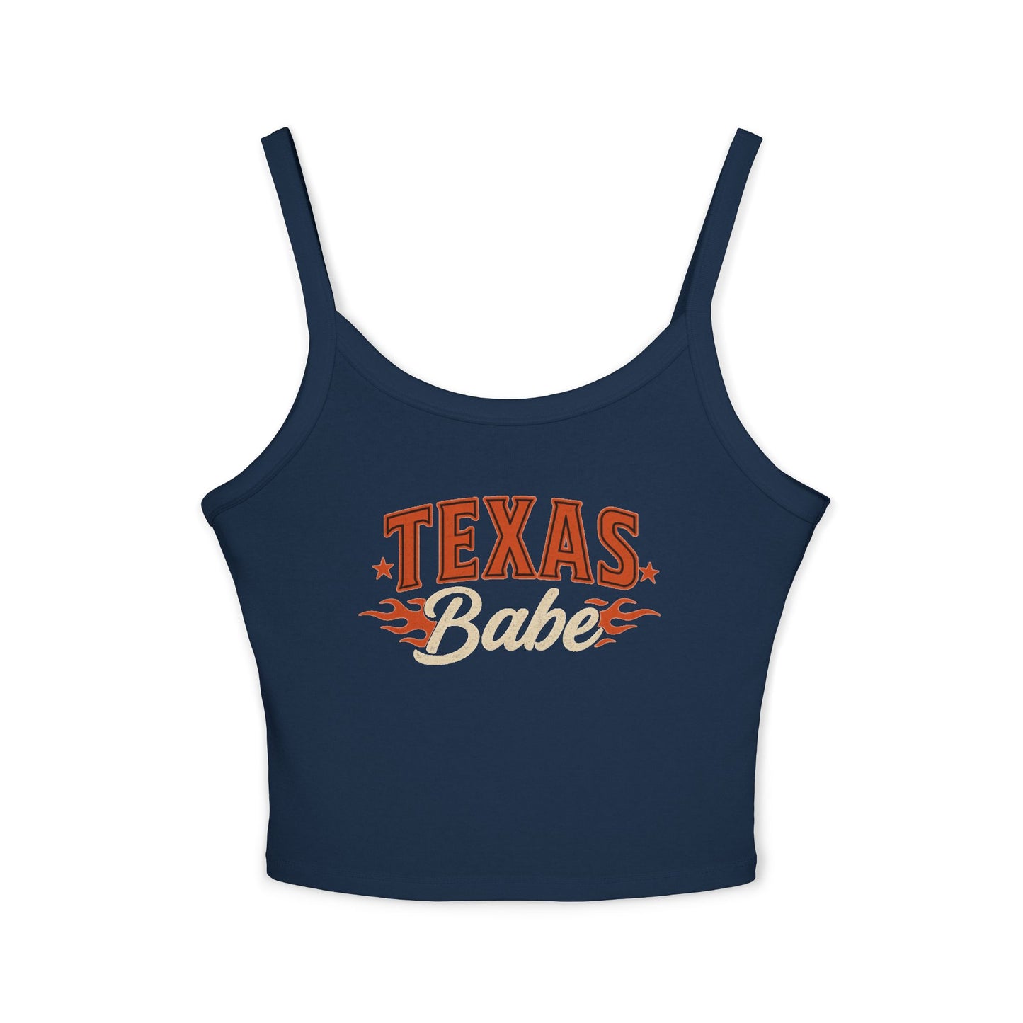 Texas Babe On Fire Strap Tank Top