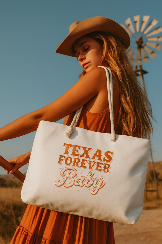 Texas Forever Baby Weekender Bag